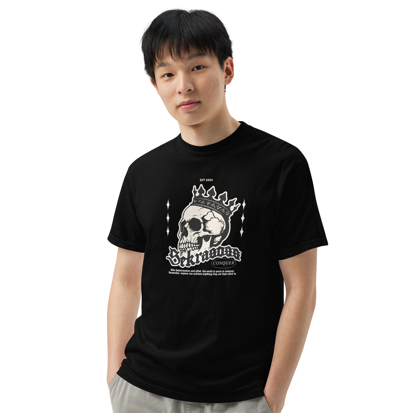 Skull "Conquer" T-Shirt