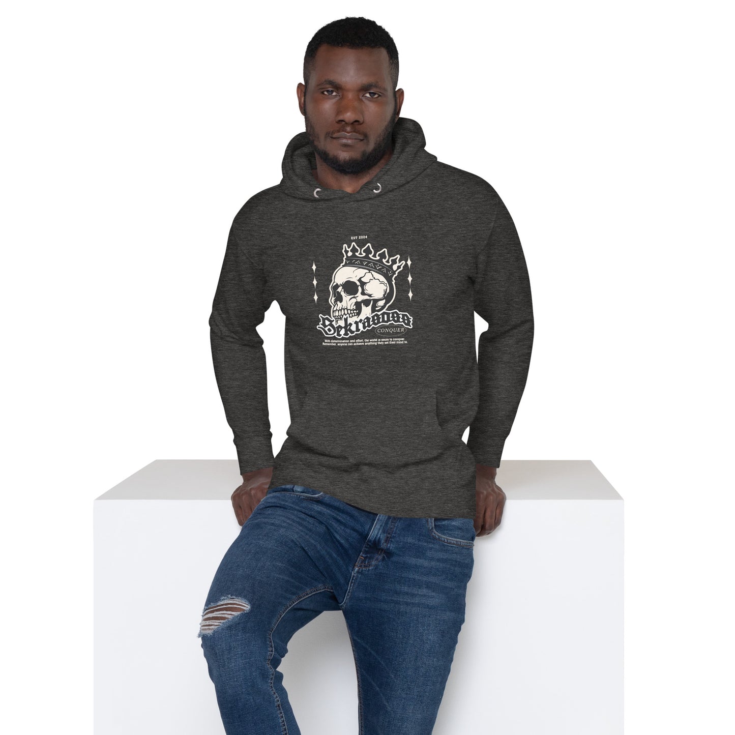 Skull "Conquer" Hoodie